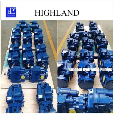 Komponenty układu hydraulicznego Harvester Tandem Pompy z konstrukcją żeliwa odlewanego