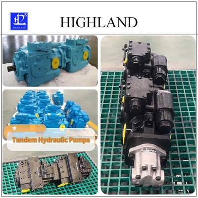 Tandemne pompy hydrauliczne ulepszają system hydrauliczny