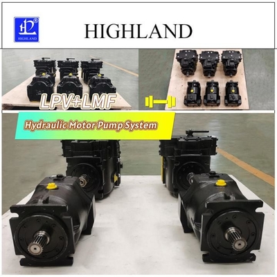 System pomp hydraulicznych silników rolniczych serii LPV70 prosty układ