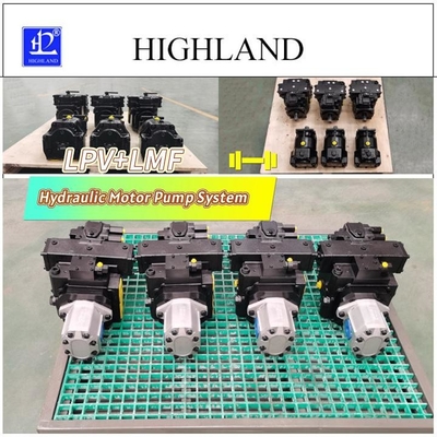 System pomp hydraulicznych silników rolniczych serii LPV70 prosty układ