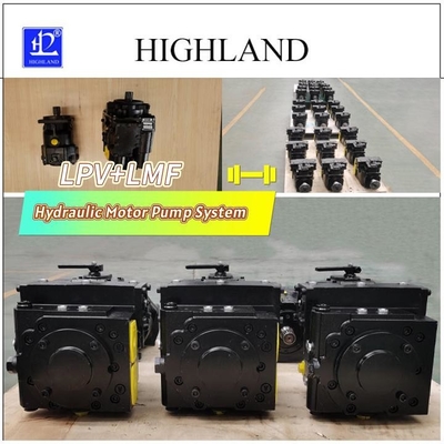 Elementy hydrauliczne serii LPV30 Układ pompy hydraulicznej z silnikiem