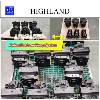 Elementy hydrauliczne serii LPV30 Układ pompy hydraulicznej z silnikiem