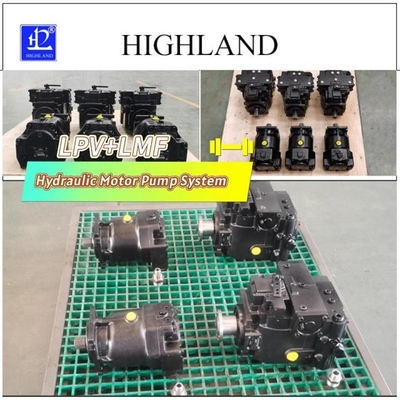 Elementy hydrauliczne serii LPV30 Układ pompy hydraulicznej z silnikiem