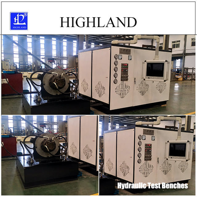 Maszyna do badań hydraulicznych na statku Dostosowanie 500 l/min Prędkość przepływu Sprzęt do badań HIGHLAND
