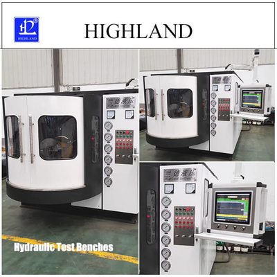 Maszyna do badań hydraulicznych na statku Dostosowanie 500 l/min Prędkość przepływu Sprzęt do badań HIGHLAND
