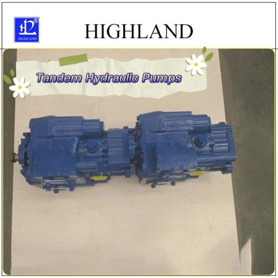 Wysokoprężne tandemne pompy hydrauliczne do maszyn ciężkich