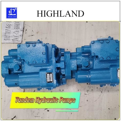 Wysokoprężne tandemne pompy hydrauliczne do maszyn ciężkich