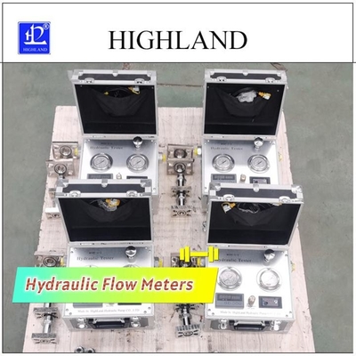 Wyświetlenie danych Badanie przez tester hydrauliczny Wskaźnik przepływu hydraulicznego wyjmowany do użytku Sprzęt badawczy