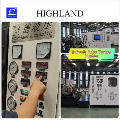 HIGHLAND Niestandardowa maszyna do testowania zaworu hydraulicznego
