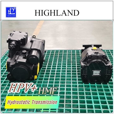 Wydajna hydrostatyczna transmisja napędu dla elementów układu hydraulicznego