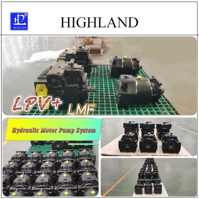 Wydajny system pomp silnikowych hydraulicznych z elementami hydraulicznymi