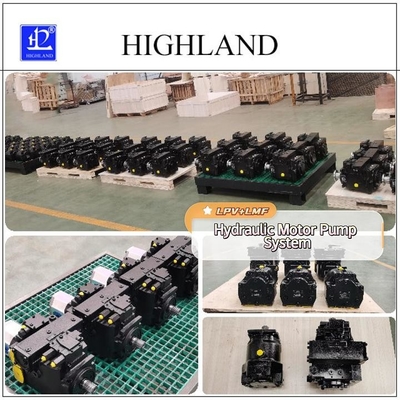 Wydajny system pomp silnikowych hydraulicznych z elementami hydraulicznymi
