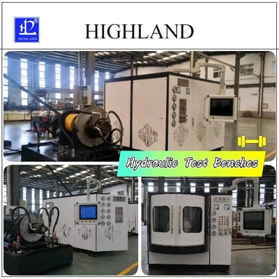 HIGHLAND Hydraulic Testing Machine Hydraulic Test Bench Z Wysoką Dokładnością Filtracji Oleju