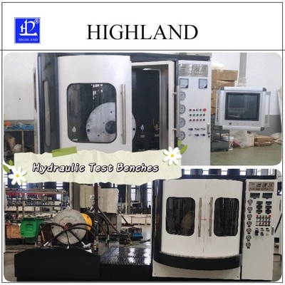 HIGHLAND Hydraulic Testing Machine Hydraulic Test Bench Z Wysoką Dokładnością Filtracji Oleju