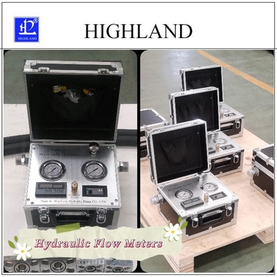 HIGHLAND Hydrauliczne przepływomierze wyjmowalny zakres temperatury oleju projektowego -20C -150C
