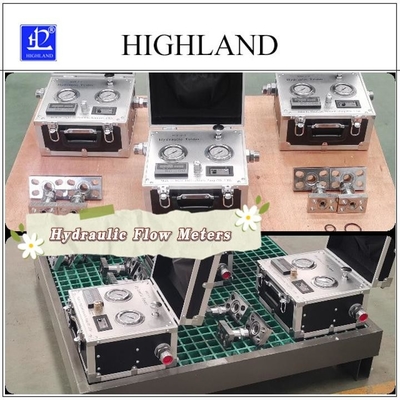 Dokładne monitorowanie temperatury oleju hydrauliczne przepływomierze HIGHLAND