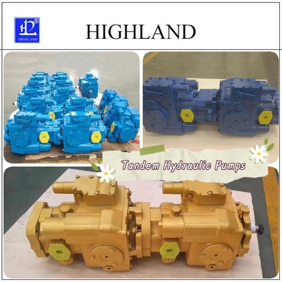 Pompy hydrauliczne tandemowe o zmiennym przemieszczeniu dla urządzeń mobilnych