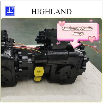 Pompy hydrauliczne tandemowe o zmiennym przemieszczeniu dla urządzeń mobilnych