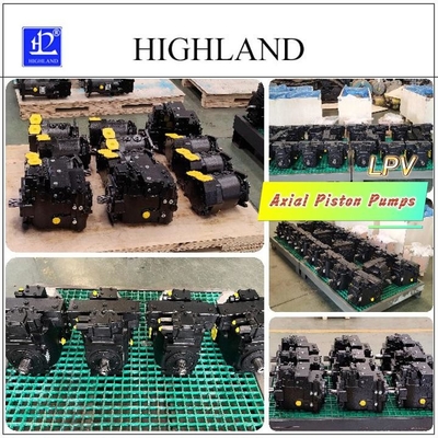 Hydrauliczne pompy tłokowe osiowe LPV90 z pompą oleju ładującego