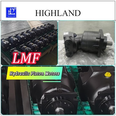 Hydrauliczny silnik tłokowy LMF30 z żeliwną obudową i certyfikatem patentowym