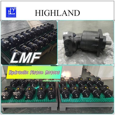 Hydrauliczny silnik tłokowy LMF30 z żeliwną obudową i certyfikatem patentowym