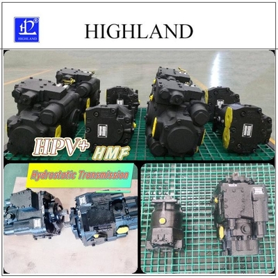 176KW ciągła moc hydrauliczna pompa silnikowa z maksymalnym przemieszczeniem 130ml/R