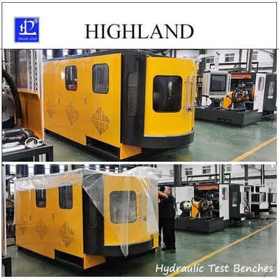 Badanie pomp hydraulicznych i silników z 110 kW w pełni automatycznych hydraulicznych stanowisk badawczych