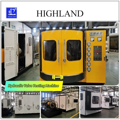 Badanie hydraulicznego systemu zaworu HIGHLAND Hydraulic Valve Testing Machine Factory Customized