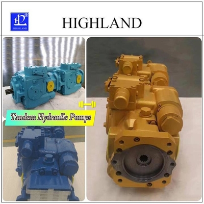 Pompy hydrauliczne tandemowe o pojemności 110cc/r do maszyn rolniczych