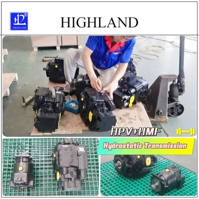 System przesyłki hydraulicznej przetestowany i w pełni dostosowany z pompą tłokową osiową