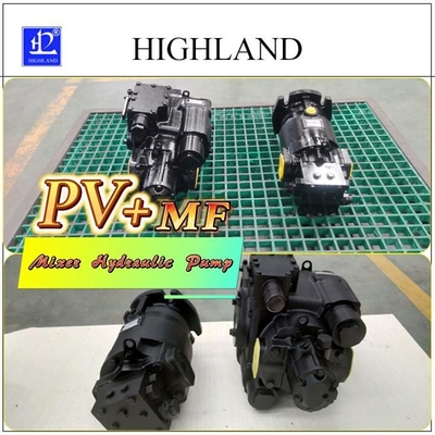 Pojazd z hydrauliczną pompą do przesyłu wysokiego ciśnienia