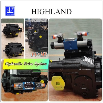 Mocna pompa napędzana hydraulicznie z maksymalnym ciśnieniem 42Mpa i ciągłą mocą 79KW