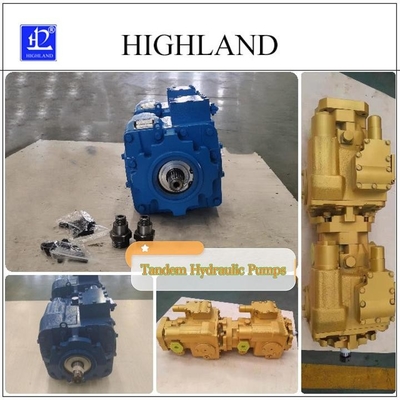 Pompy tłokowe hydrauliczne o zmiennym przemieszczeniu dla ciężkich jednostek przesyłowych hydraulicznych