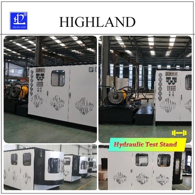 450L/min Przepływ Hydrauliczne ławki testowe dla koparek Łatwe w obsłudze