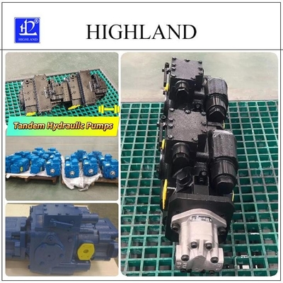 Konfigurowalne tandemowe pompy hydrauliczne, idealnie dopasowane do Twoich potrzeb przemysłowych