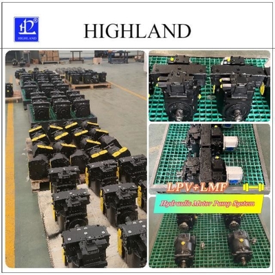 System pompy silnikowej żelaza odlewanego Harvester hydrauliczne z maksymalnym 90ml/r wymiot