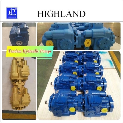 Tryb ładowania ręcznego Tandem pompy hydrauliczne Komponenty układu hydraulicznego żelaza odlewanego