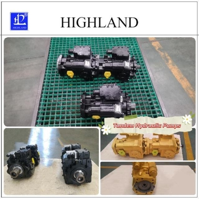 Tryb ładowania ręcznego Tandem pompy hydrauliczne Komponenty układu hydraulicznego żelaza odlewanego