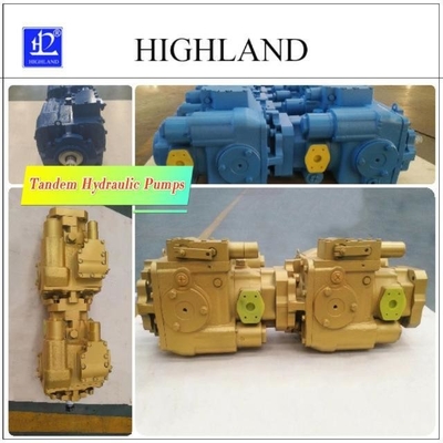 HPV70 Harvester Hydraulic Pumps Czarny lub niebieski kolor Tryb ręcznego ładowania