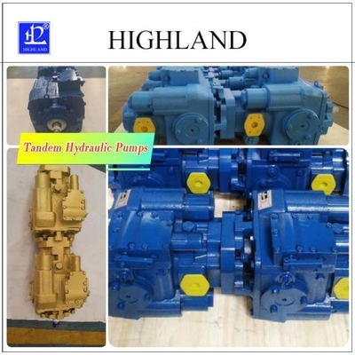 Wysokiej jakości maszyny rolnicze Tandem pompy hydrauliczne Test przeciążenia żelaza odlewanego