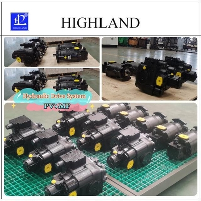 Harvester System napędu hydraulicznego sterowanie hydrauliczne Pumpy tłokowe osiowe automatyczne