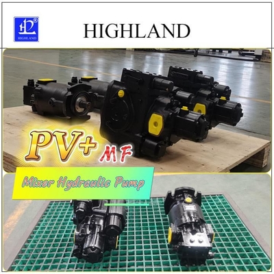 Mieszanka z hydrauliczną przekładnią