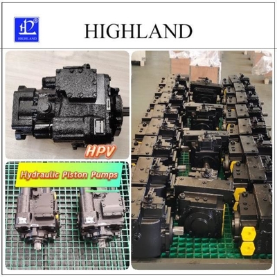 Odlewany żelazo hydrauliczne tłok pompy Czarny kolor System hydrauliczny Komponent maszyn budowlanych