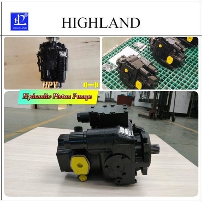 Przesyłka hydrauliczna Max ciśnienie 42Mpa Osiowy hydrauliczny tłok pompy w systemie zamkniętej pętli