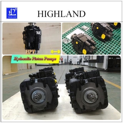 Ciężkie żelazo odlewane hydrauliczne pompy tłokowe zamknięte system osialny 42Mpa Max ciśnienie