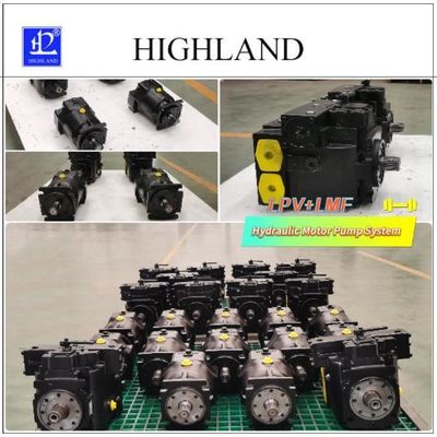 System pompy silnikowej hydraulicznej z żeliwa odlewanego z ręcznym sterowaniem