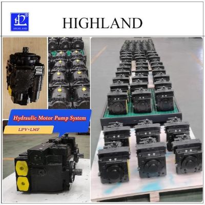 System pompy silnikowej hydraulicznej z żeliwa odlewanego z ręcznym sterowaniem