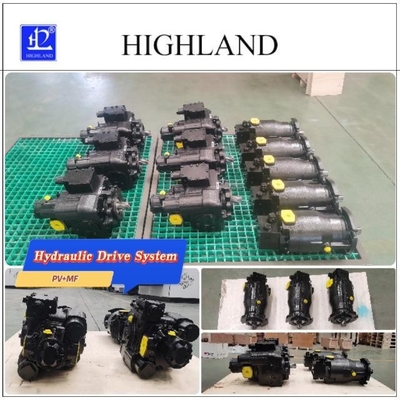 System przesyłu hydraulicznego z pompą tłokową osiową hurtowo dla maszyny do zbierania