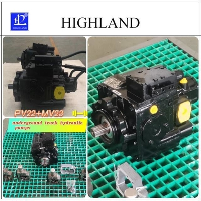 Ciężarówki hydrauliczne pod ziemią
