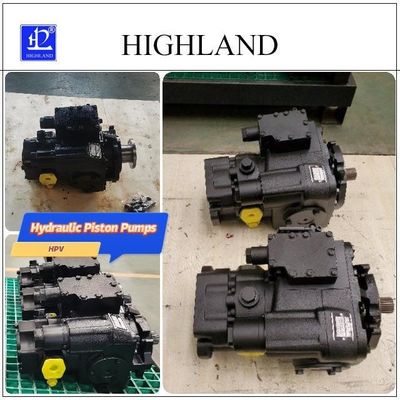 Highland HPV110-MA-R-23 Osiowa pompa tłokowa 110 ml/r 42MPa Wysokie ciśnienie do układu hydraulicznego kombajnu rolniczego